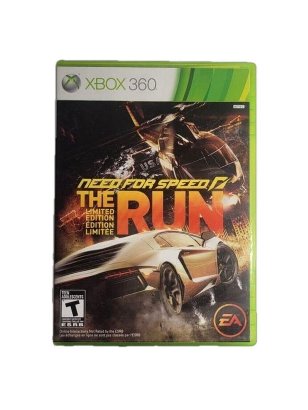 Need For Speed The Run Xbox 360